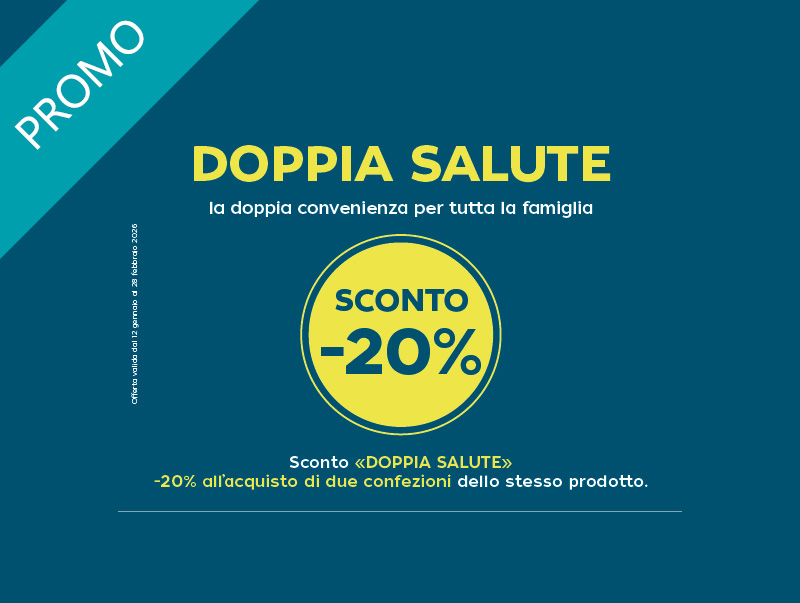 Doppia Salute: sconto -20% sui fermenti lattici