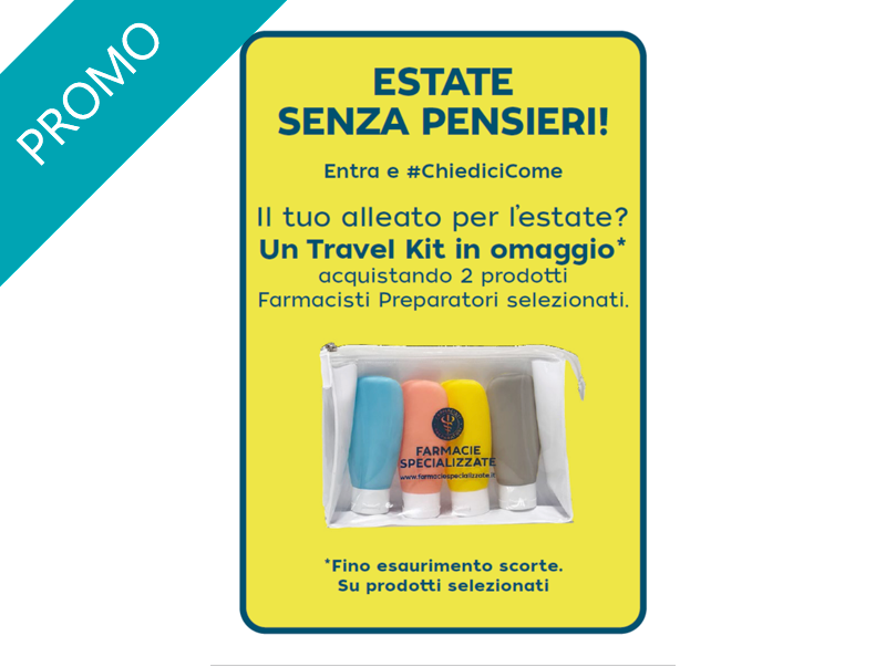 Estate senza pensieri con il Travel Kit in omaggio